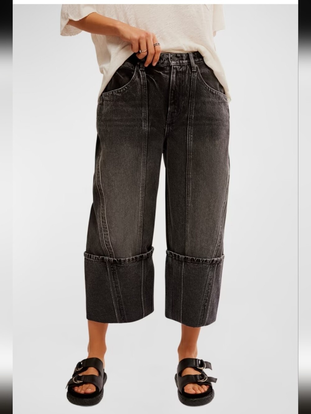NWT Free People Olsen Cuffed Barrels